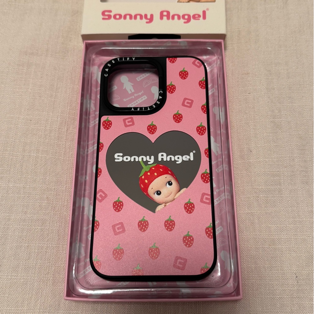 Casetify Sonny Angel Strawberry Heart IPhone 15 Pro Max Case
